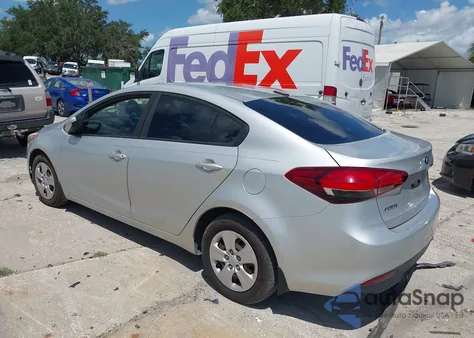 2017 Kia Forte Lx from USA, damaged, VIN 3KPFK4A76HE110335